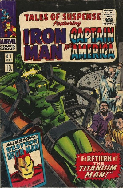TALES OF SUSPENSE #81B