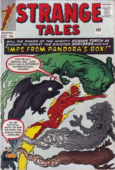 STRANGE TALES #109B