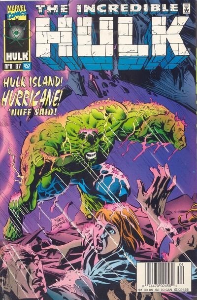 THE INCREDIBLE HULK #452B