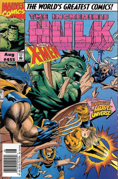 THE INCREDIBLE HULK #455B