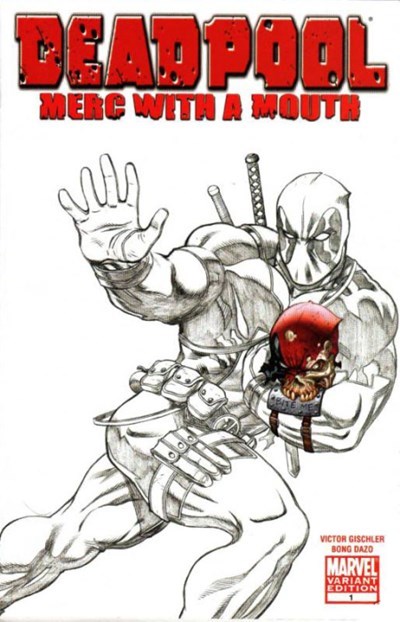 DEADPOOL: MERC WITH A MOUTH #1-SDCC