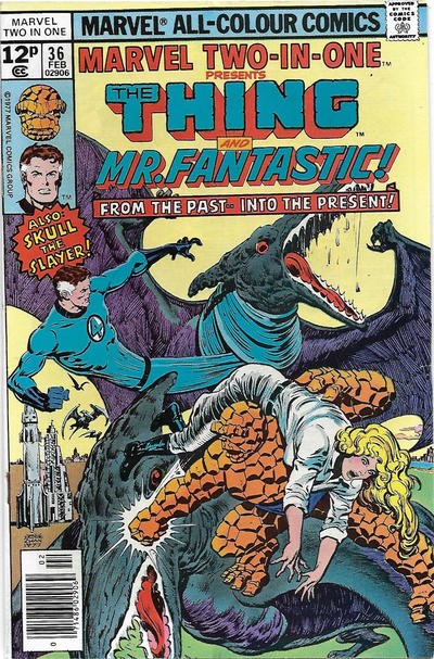 MARVEL TWO-IN-ONE #36B