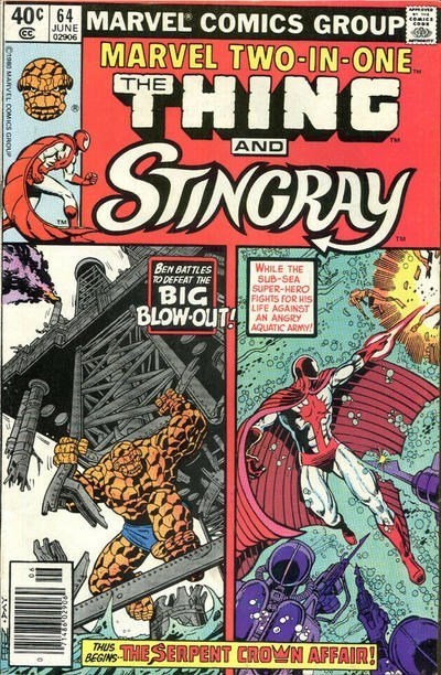 MARVEL TWO-IN-ONE #64B