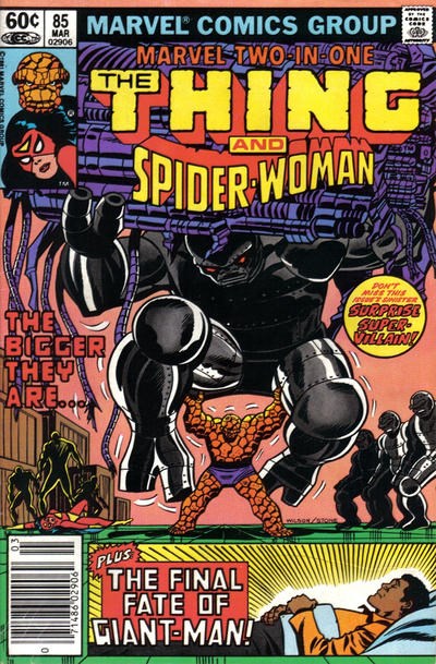 MARVEL TWO-IN-ONE #85B