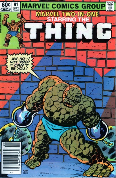 MARVEL TWO-IN-ONE #91B
