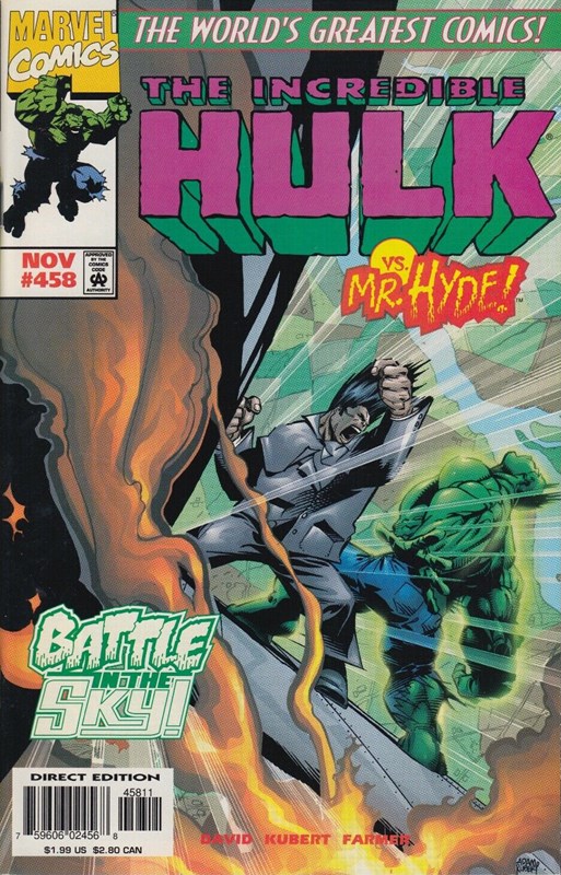 THE INCREDIBLE HULK #458