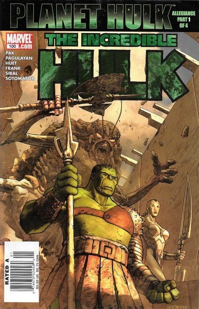 THE INCREDIBLE HULK #100B