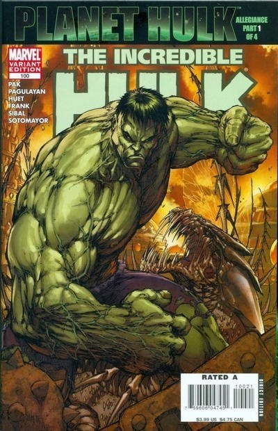 THE INCREDIBLE HULK #100-RI