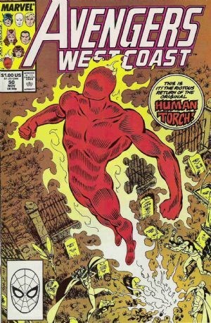 AVENGERS WEST COAST #50