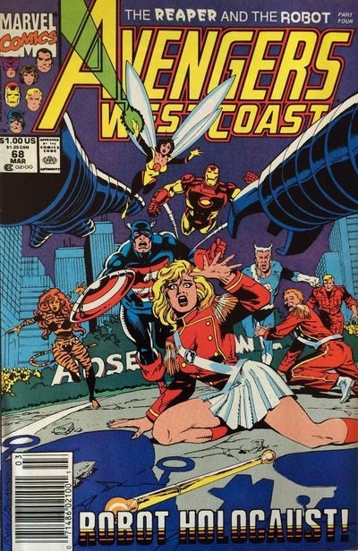 AVENGERS WEST COAST #68B