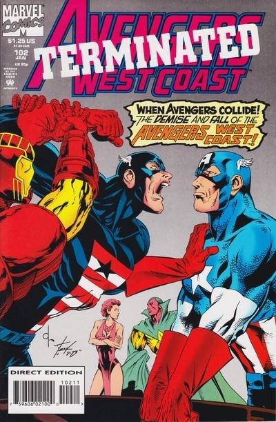 AVENGERS WEST COAST #102