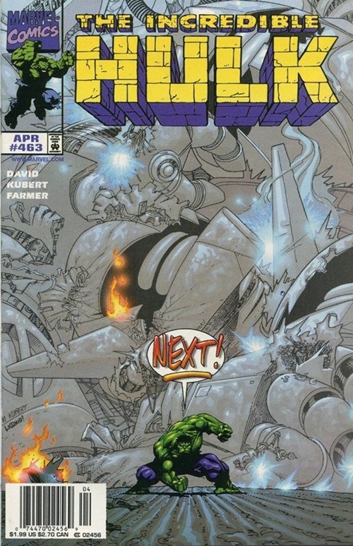 THE INCREDIBLE HULK #463B
