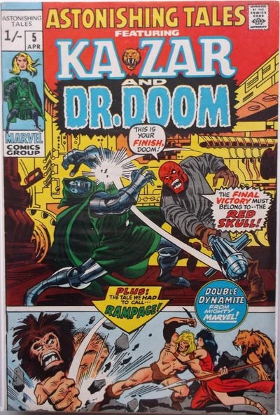 ASTONISHING TALES #5B