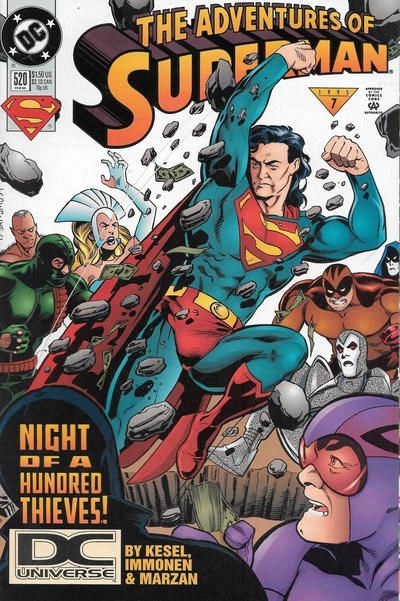 ADVENTURES OF SUPERMAN #520-DCU