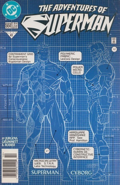 ADVENTURES OF SUPERMAN #551B