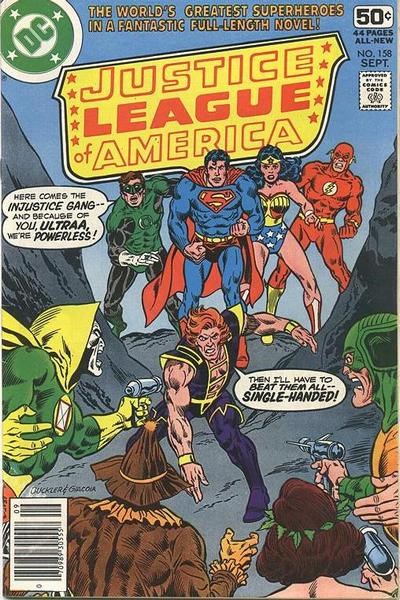 JUSTICE LEAGUE OF AMERICA #158