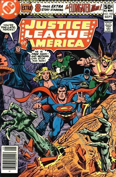 JUSTICE LEAGUE OF AMERICA #182