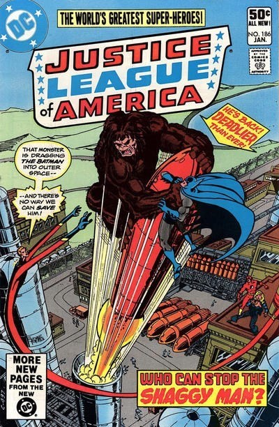 JUSTICE LEAGUE OF AMERICA #186
