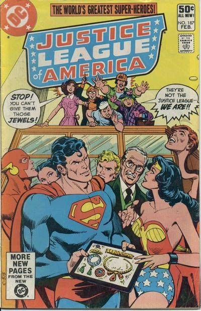 JUSTICE LEAGUE OF AMERICA #187