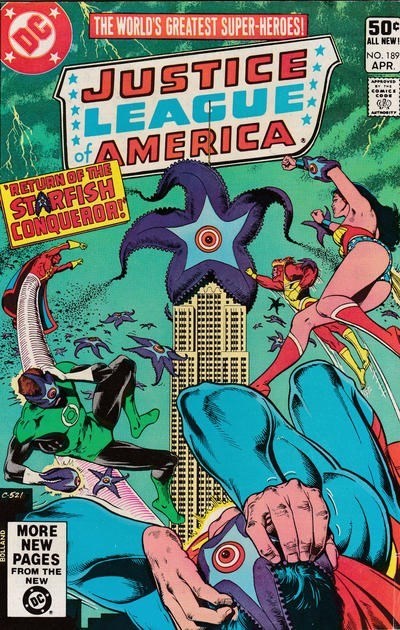 JUSTICE LEAGUE OF AMERICA #189