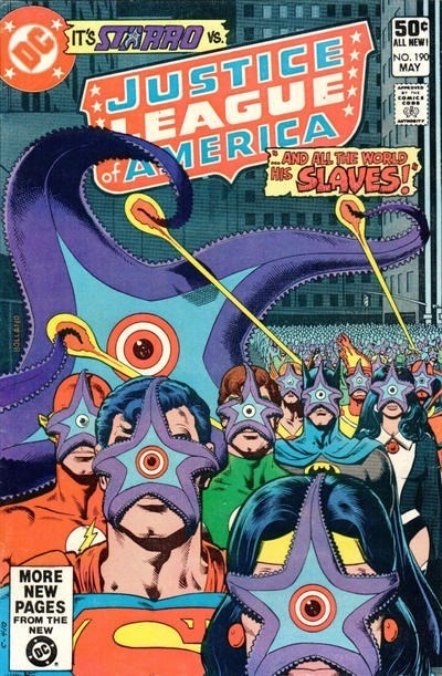 JUSTICE LEAGUE OF AMERICA #190