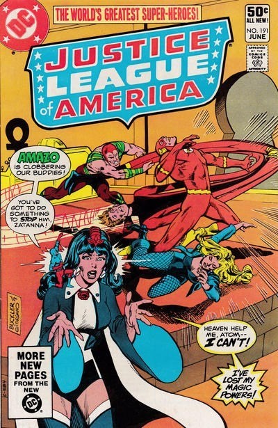 JUSTICE LEAGUE OF AMERICA #191