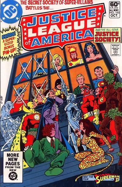 JUSTICE LEAGUE OF AMERICA #195