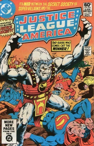 JUSTICE LEAGUE OF AMERICA #196