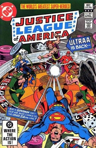 JUSTICE LEAGUE OF AMERICA #201