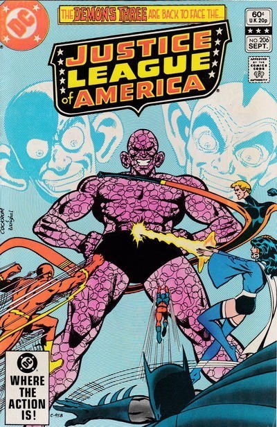JUSTICE LEAGUE OF AMERICA #206