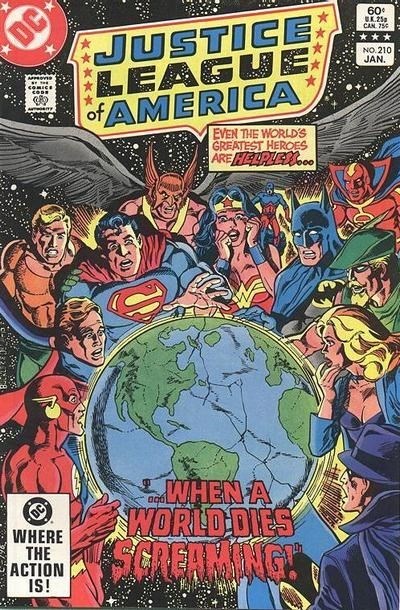 JUSTICE LEAGUE OF AMERICA #210