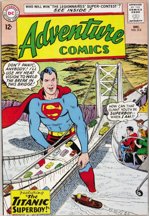 ADVENTURE COMICS #315