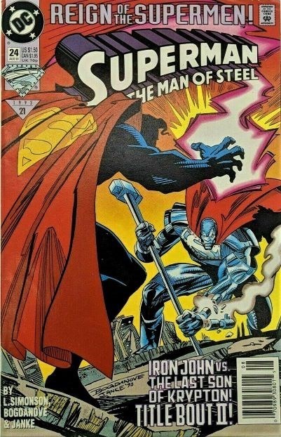 SUPERMAN: THE MAN OF STEEL #24B