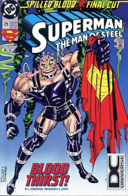 SUPERMAN: THE MAN OF STEEL #29-DCU