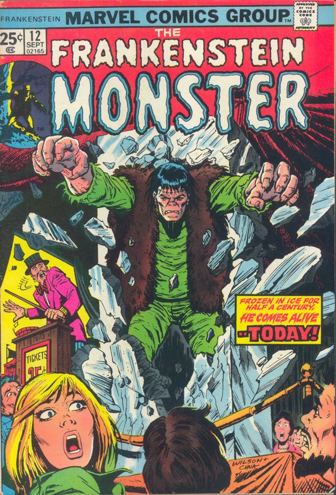 THE FRANKENSTEIN MONSTER #12