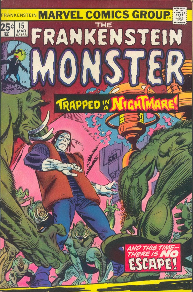 THE FRANKENSTEIN MONSTER #15