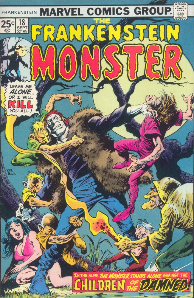 THE FRANKENSTEIN MONSTER #18