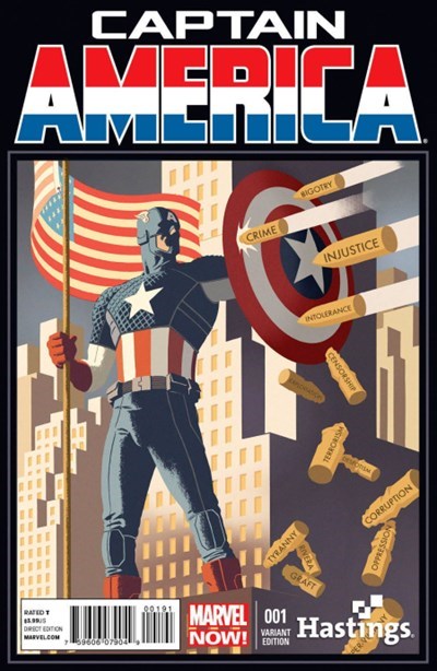 CAPTAIN AMERICA #1-HAST