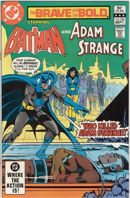 THE BRAVE AND THE BOLD #190