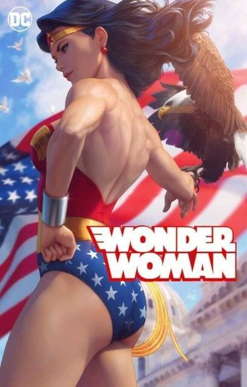WONDER WOMAN #750-ART