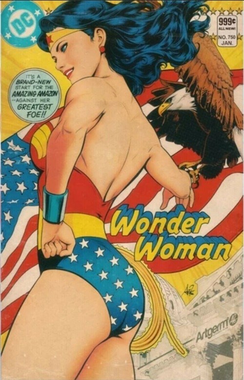 WONDER WOMAN #750-ART-B