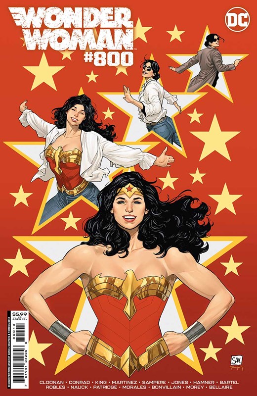 WONDER WOMAN #800-2nd