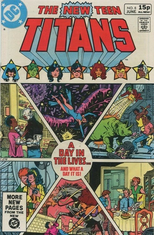 NEW TEEN TITANS #8C