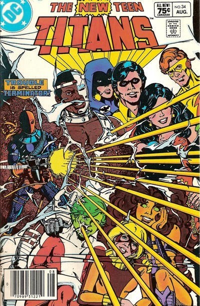 NEW TEEN TITANS #34C