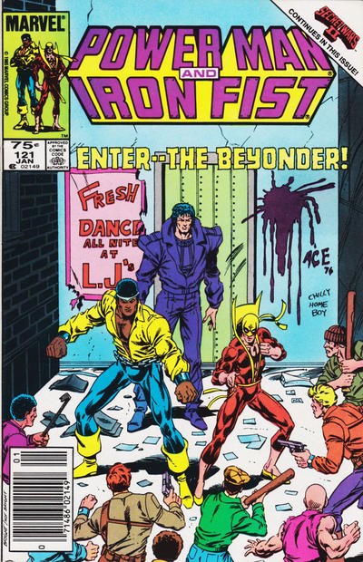 POWER MAN AND IRON FIST #121C