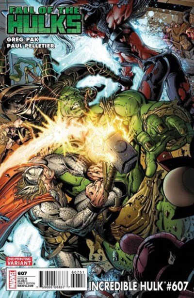 THE INCREDIBLE HULK #607-2nd