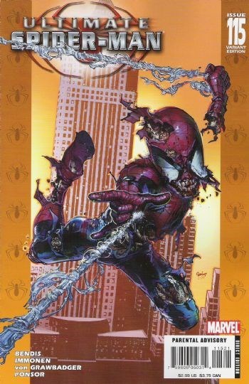 ULTIMATE SPIDER-MAN #115B