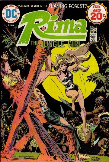 RIMA, THE JUNGLE GIRL #4