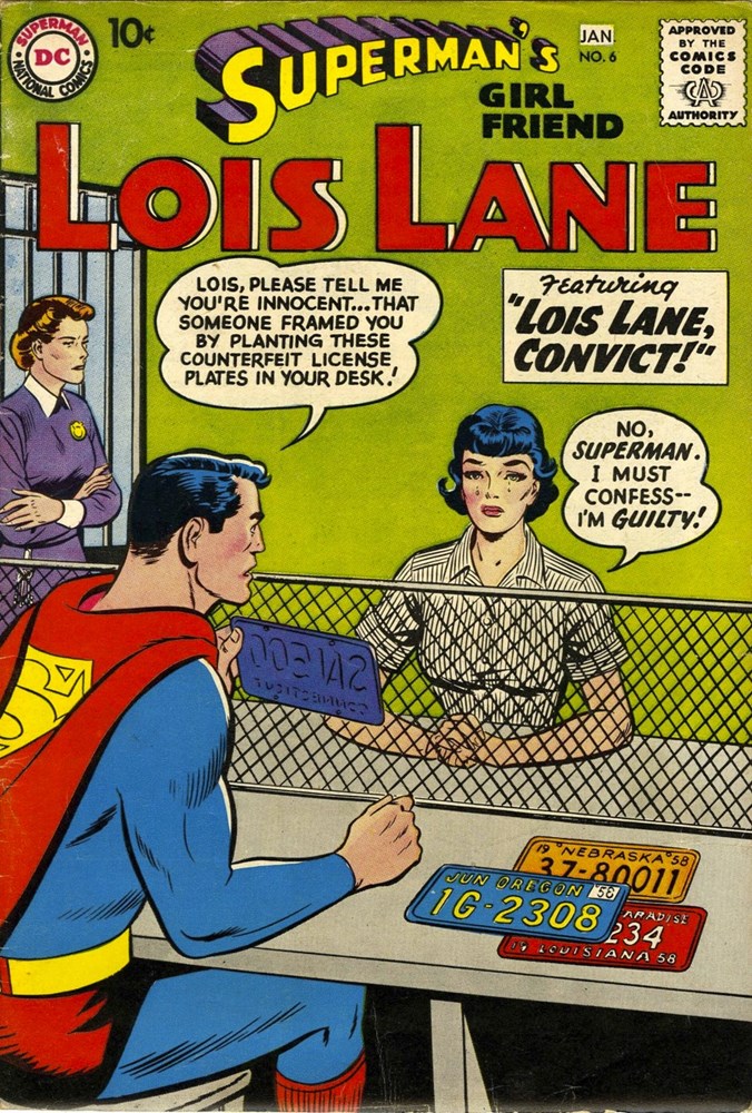 SUPERMAN'S GIRLFRIEND, LOIS LANE #6