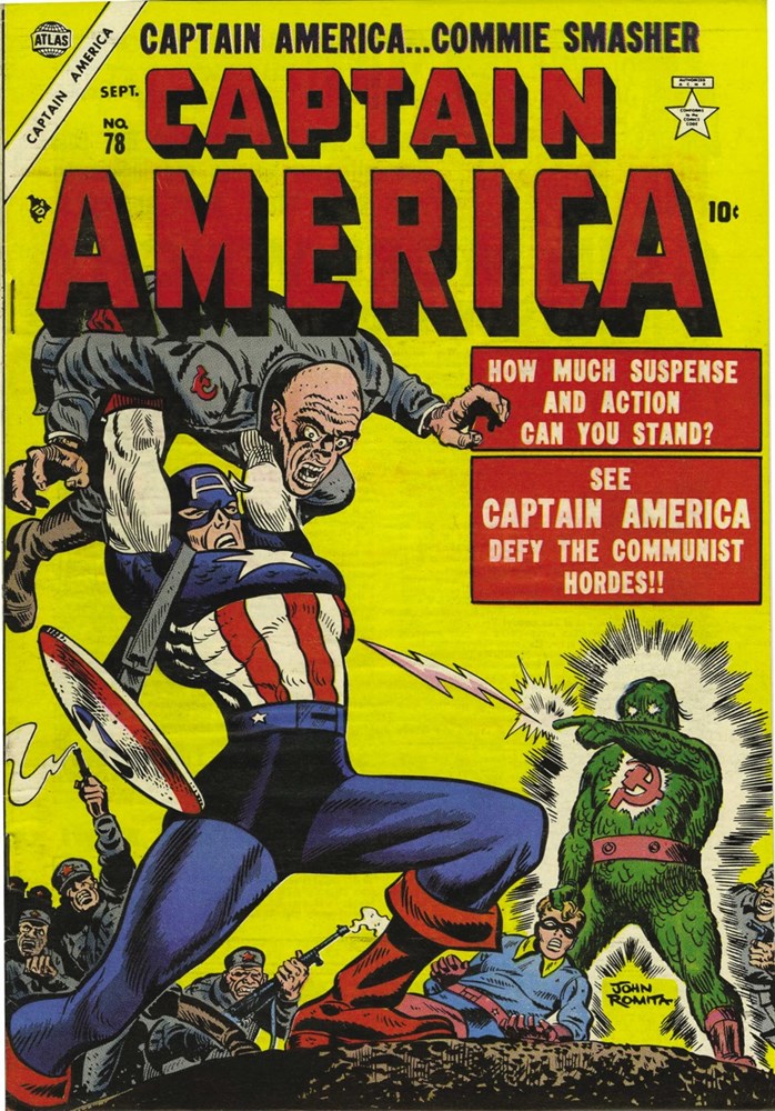 CAPTAIN AMERICA COMICS CAPTAIN AMERICA COMICS